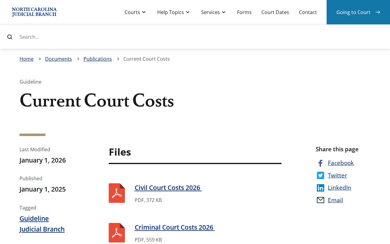Montgomery court record copy and certification fee source