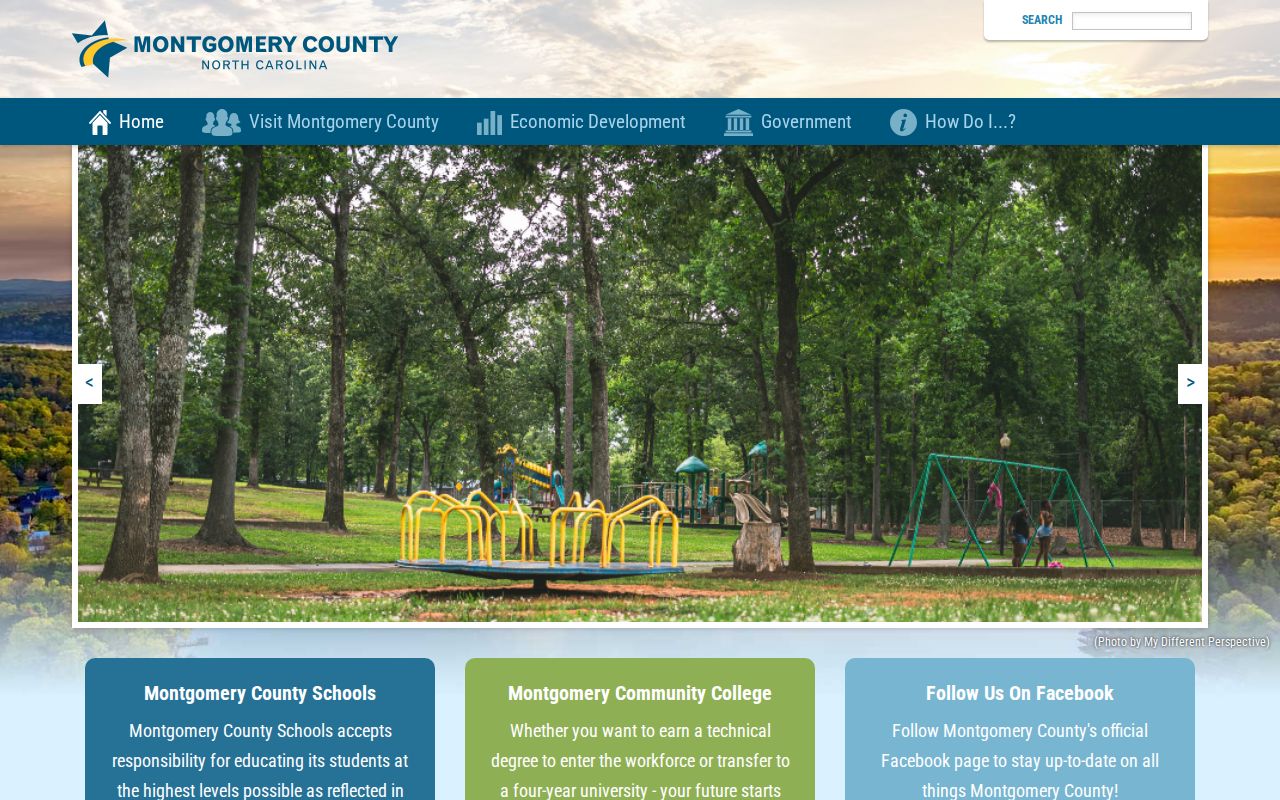 Montgomery County court docket local government context in North Carolina