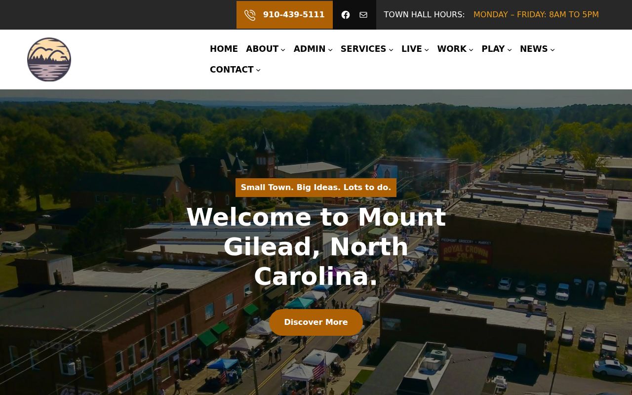 Mount Gilead court docket town hall history